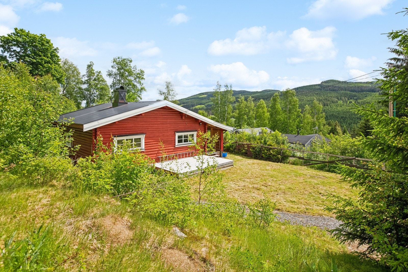 Barnevennlige uteområder med store grøntområder og utallige muligheter for utforskning. Galleribilde