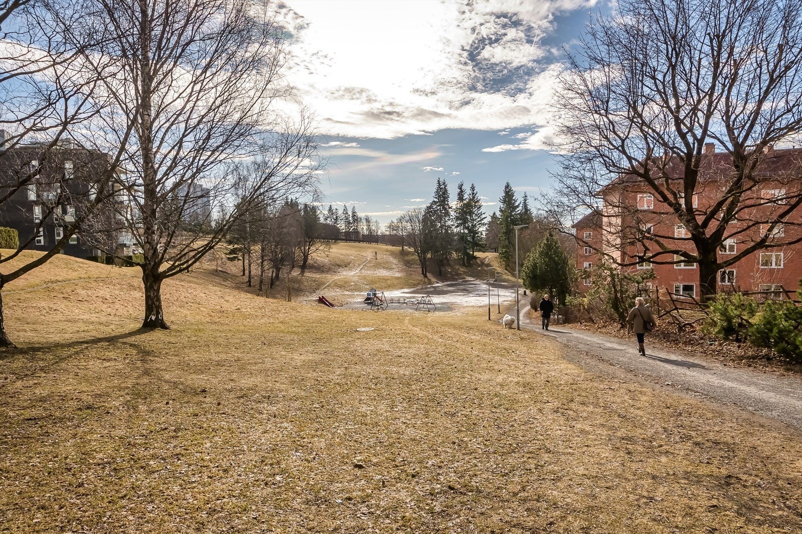 Her bor du med Torshovdalen som nærmeste nabo i et rolig og barnevennlig område Galleribilde