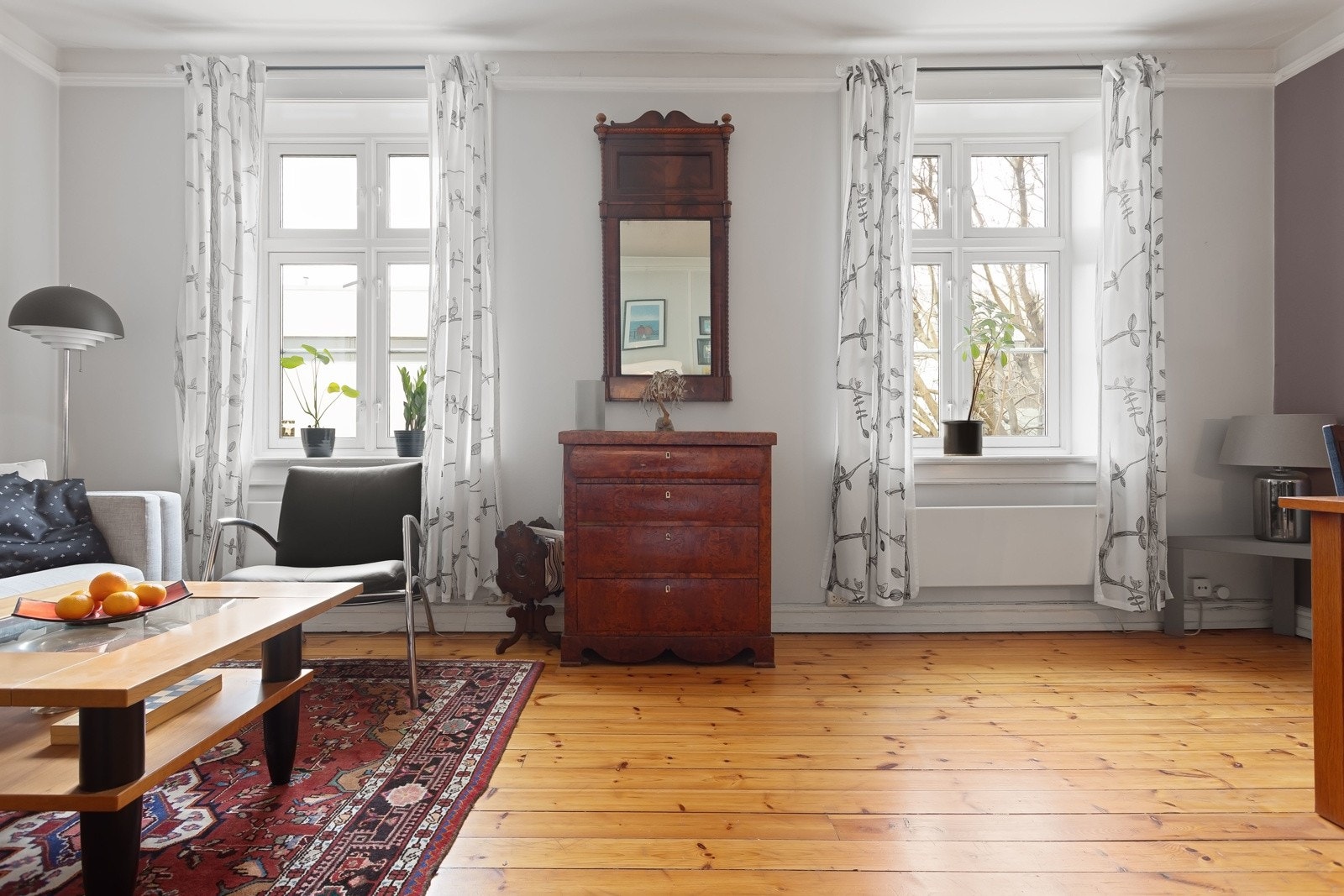 Naturlig lysinnslipp i stuen Galleribilde