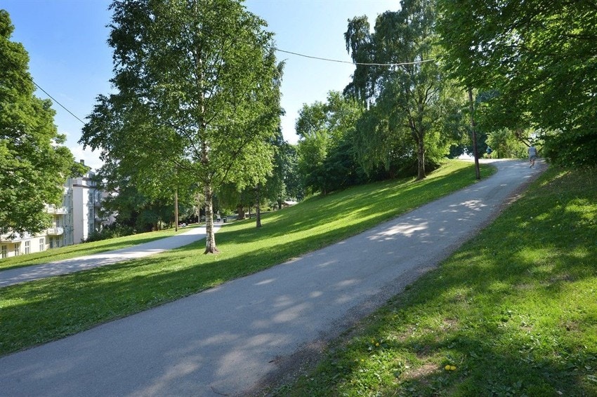 Det er flere hyggelig parker i nabolaget Galleribilde