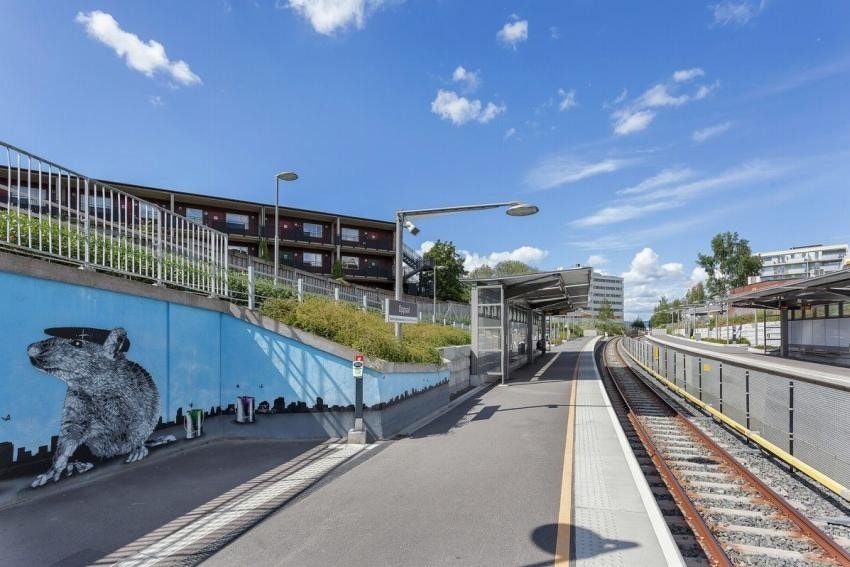 Området har også godt med kollektivmuligheter. Galleribilde