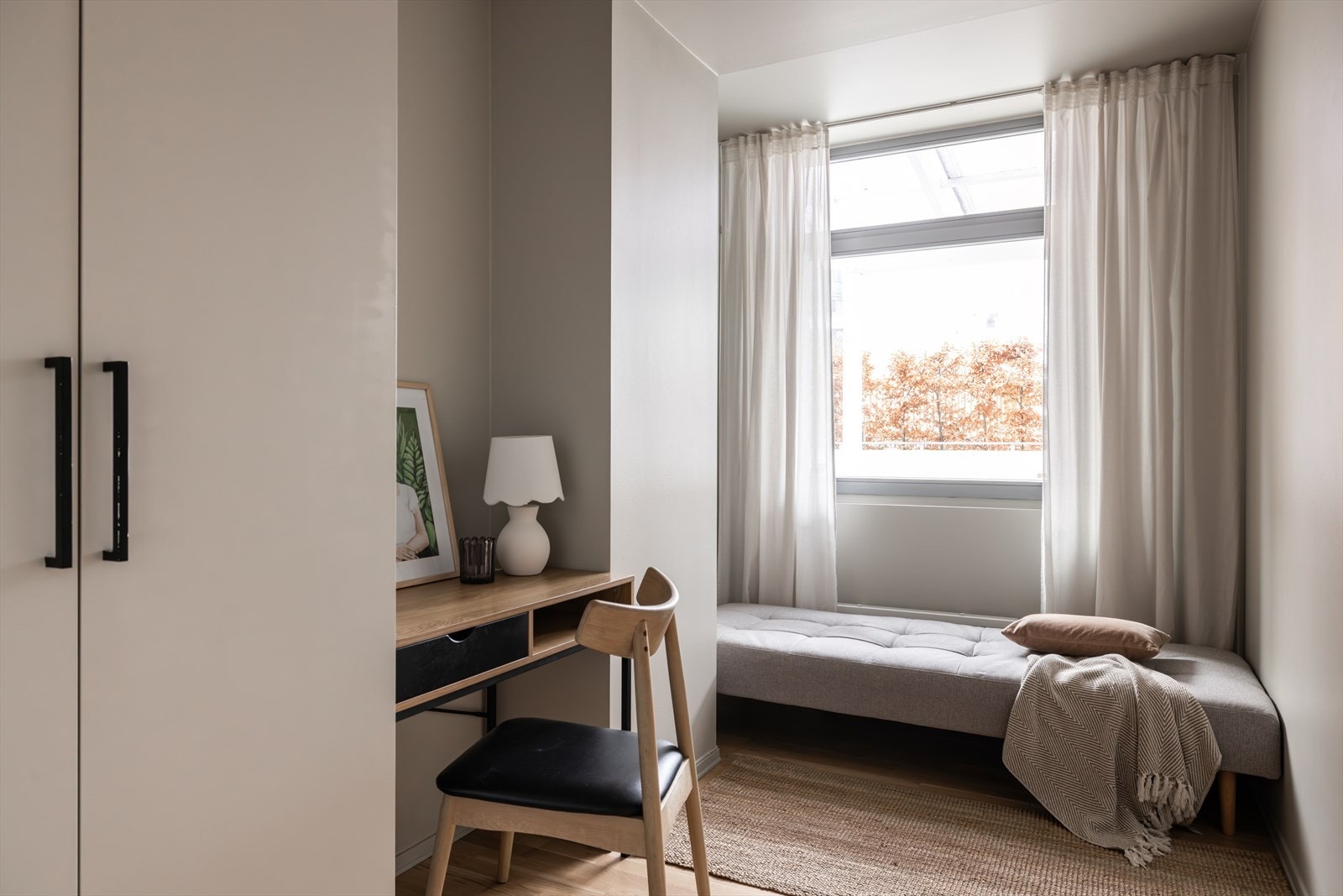 Det andre soverommet er også av god størrelse. Galleribilde