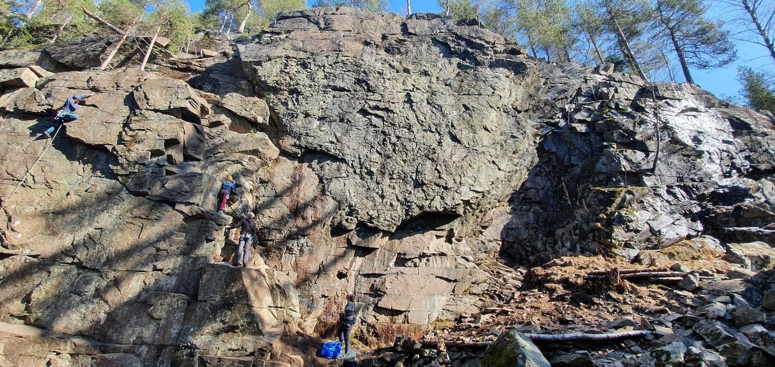 Isdammen klatrevegg Galleribilde