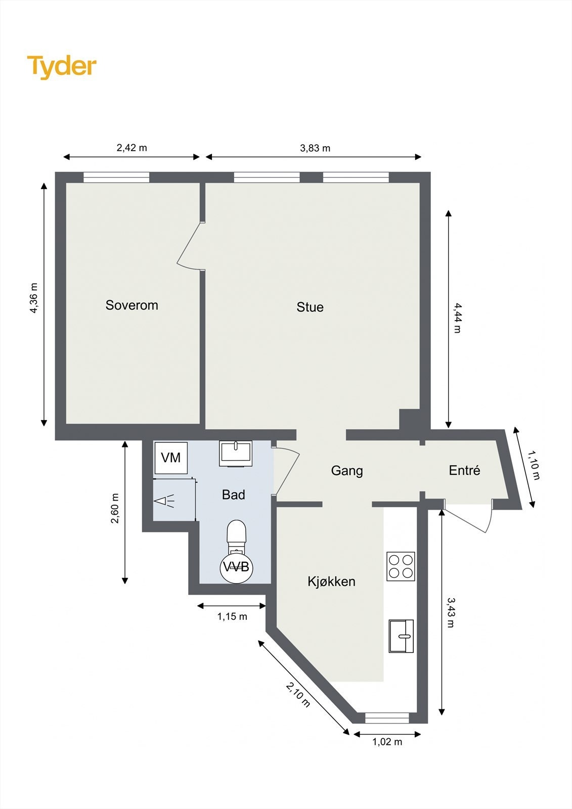 Plantegning. Galleribilde