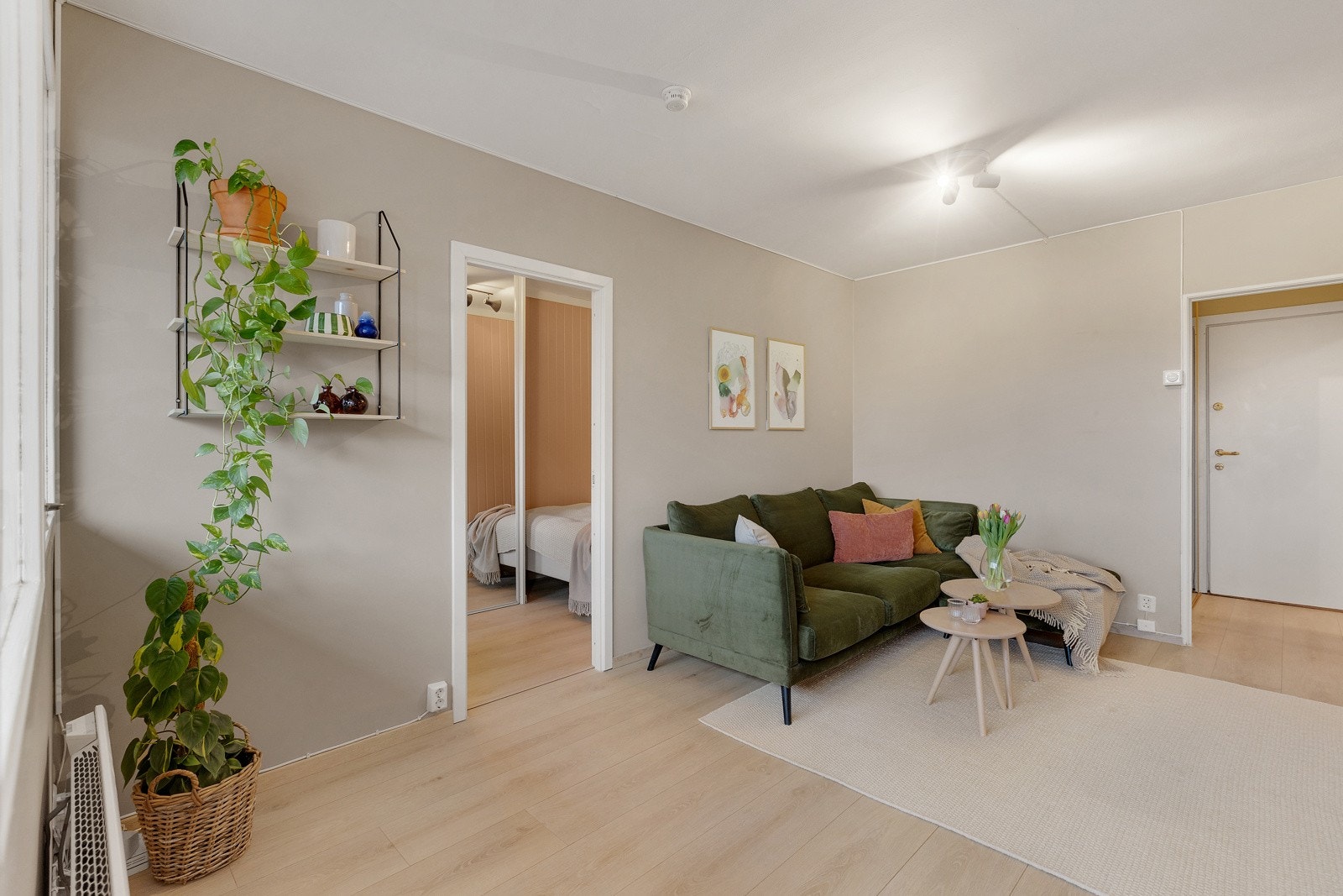 Varmtvann og internett er inkludert i felleskostnadene. Galleribilde