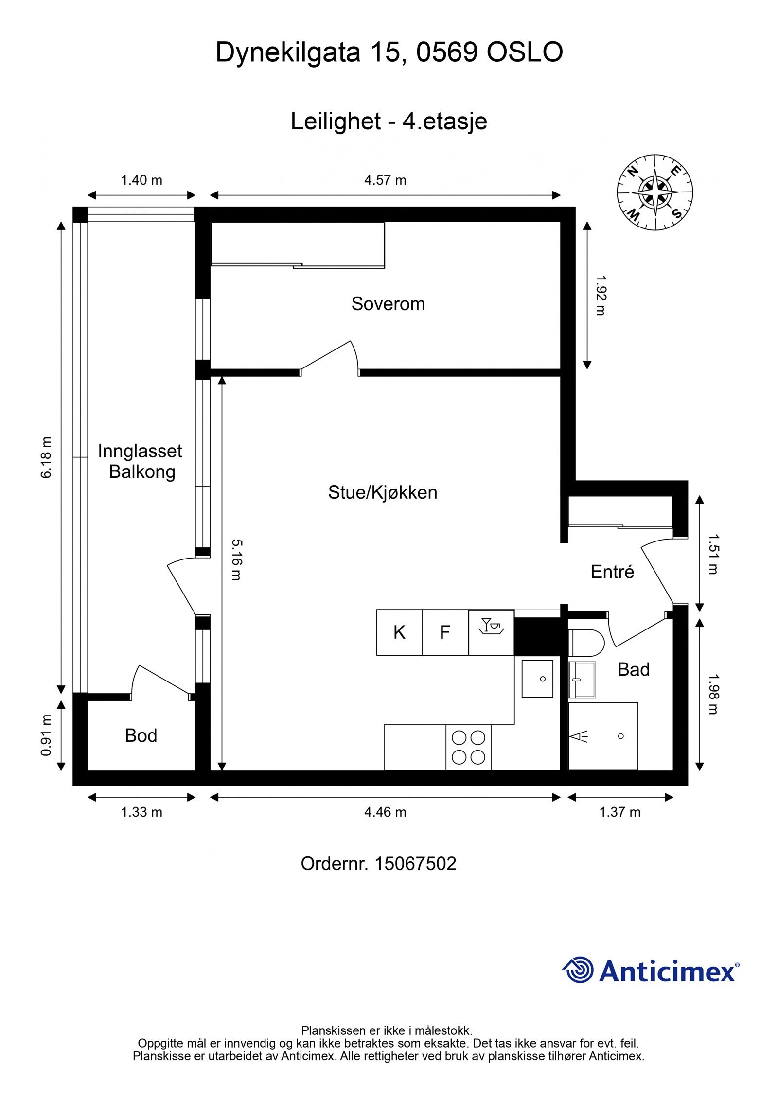 Planskisse. Galleribilde