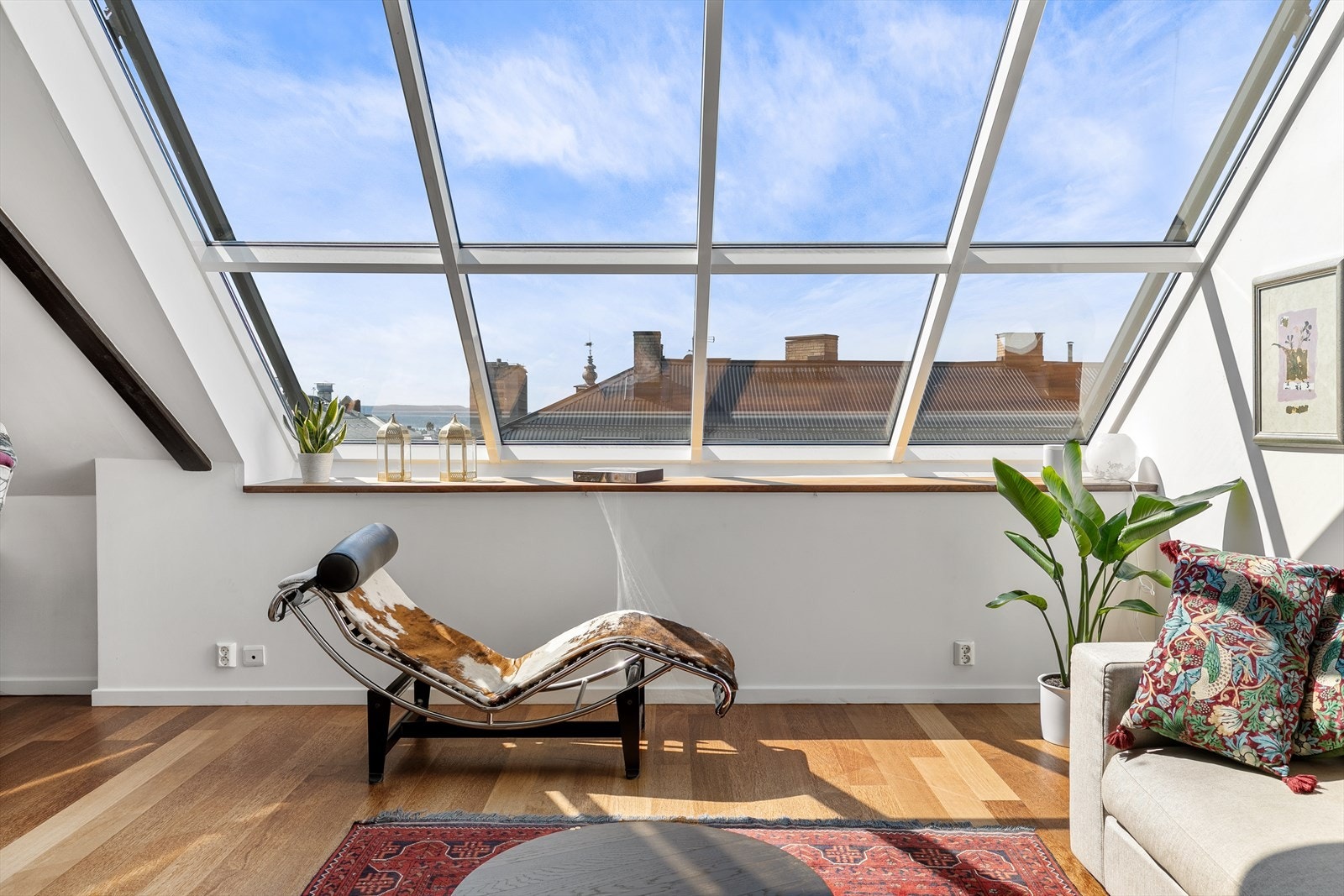 Fin utsikt fra leiligheten Galleribilde