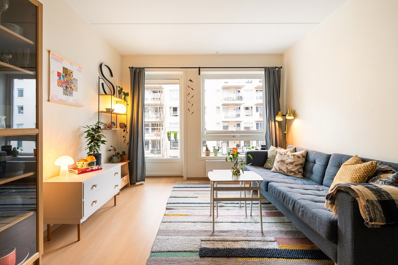 En moderne 2-roms fra 2019 med solrik balkong, IN-ordning og populær beliggenhet. Galleribilde