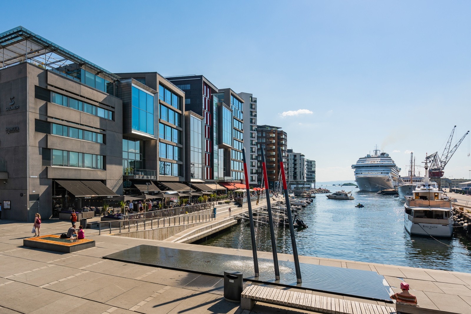Aker Brygge Galleribilde