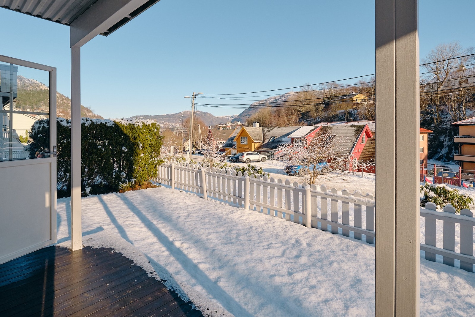 Overbygget terrasse Galleribilde