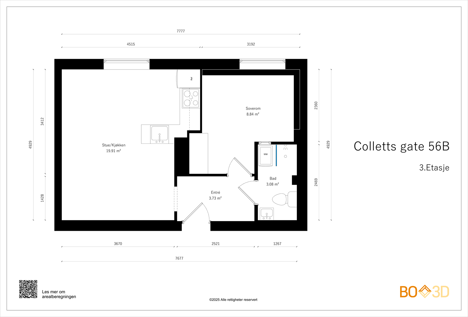 Plantegning Galleribilde