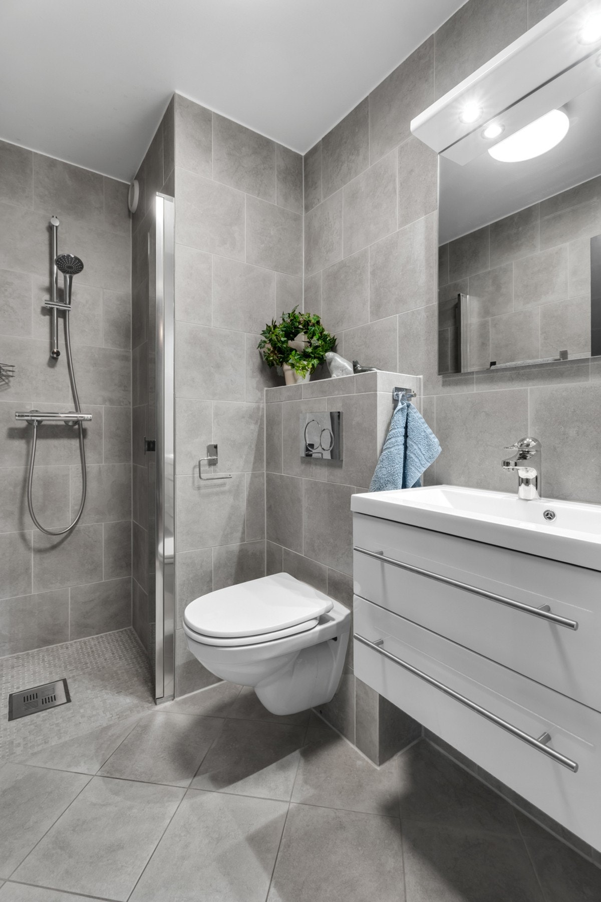 Bad/wc 1 med inngang fra entré Galleribilde