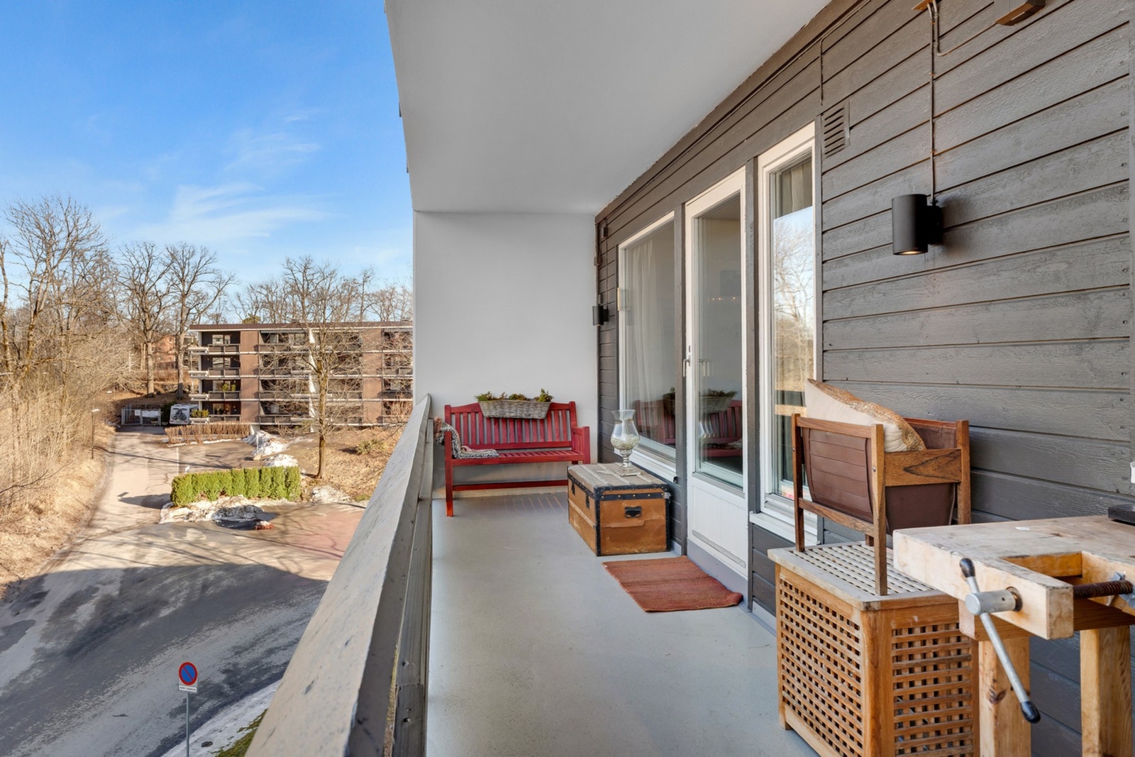 Balkong med utgang fra spisestue ev soverom 4 Galleribilde