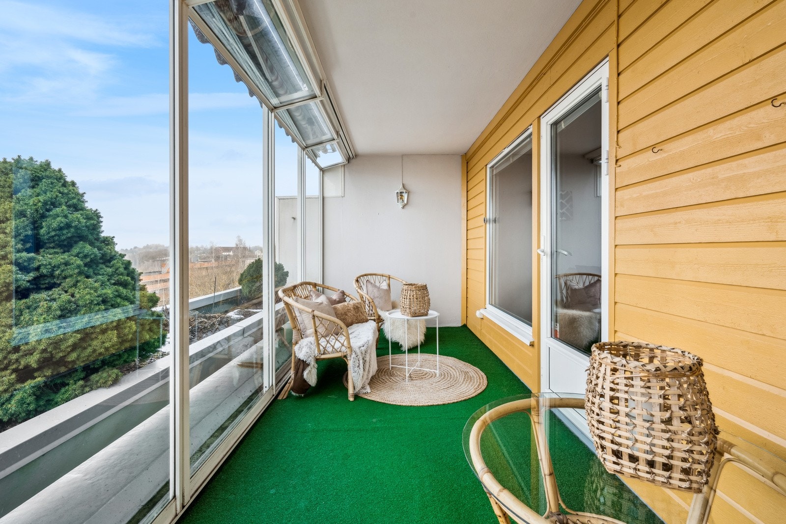 Her er det tillatt med både gass- og elektrisk grill Galleribilde