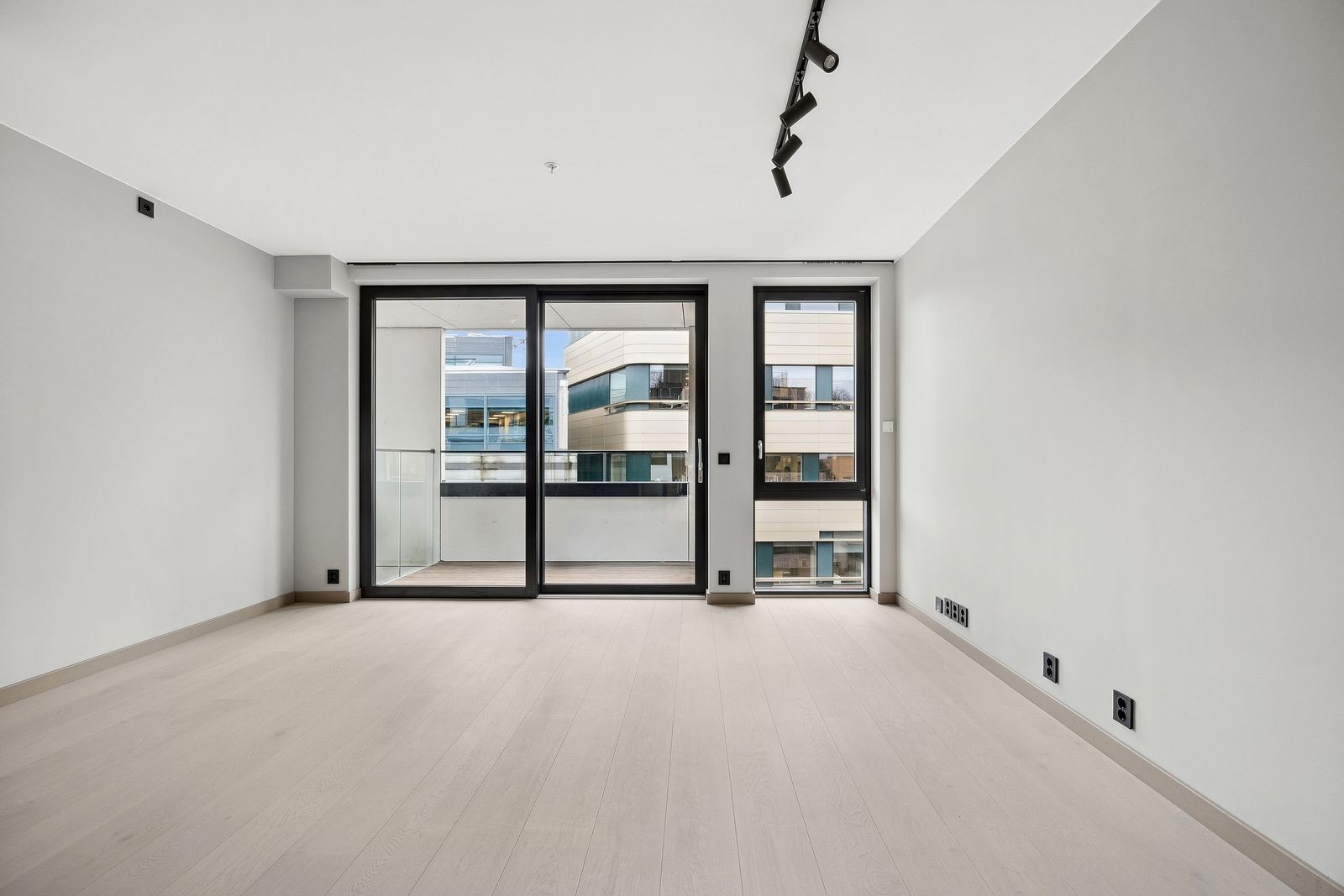 Leiligheten er splitter ny og ubebodd Galleribilde
