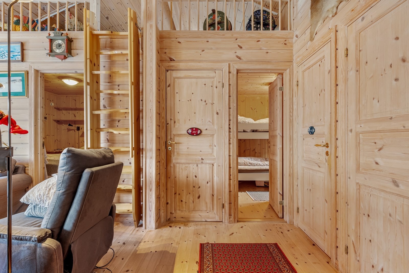 Det er 2 soverom i fritidsboligen Galleribilde