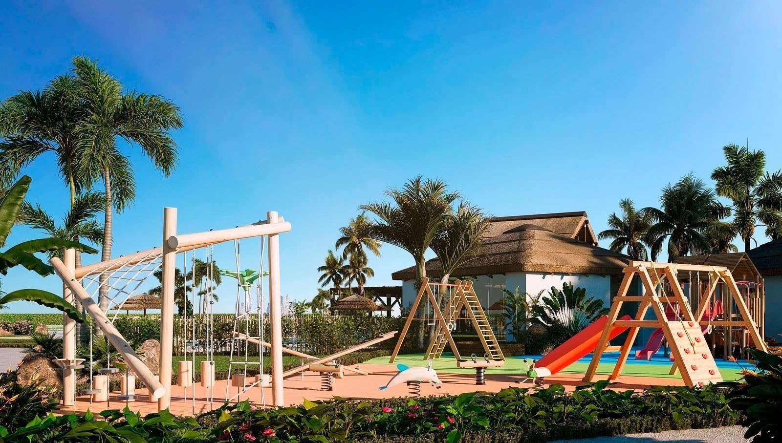 Lekeplass for barna Galleribilde