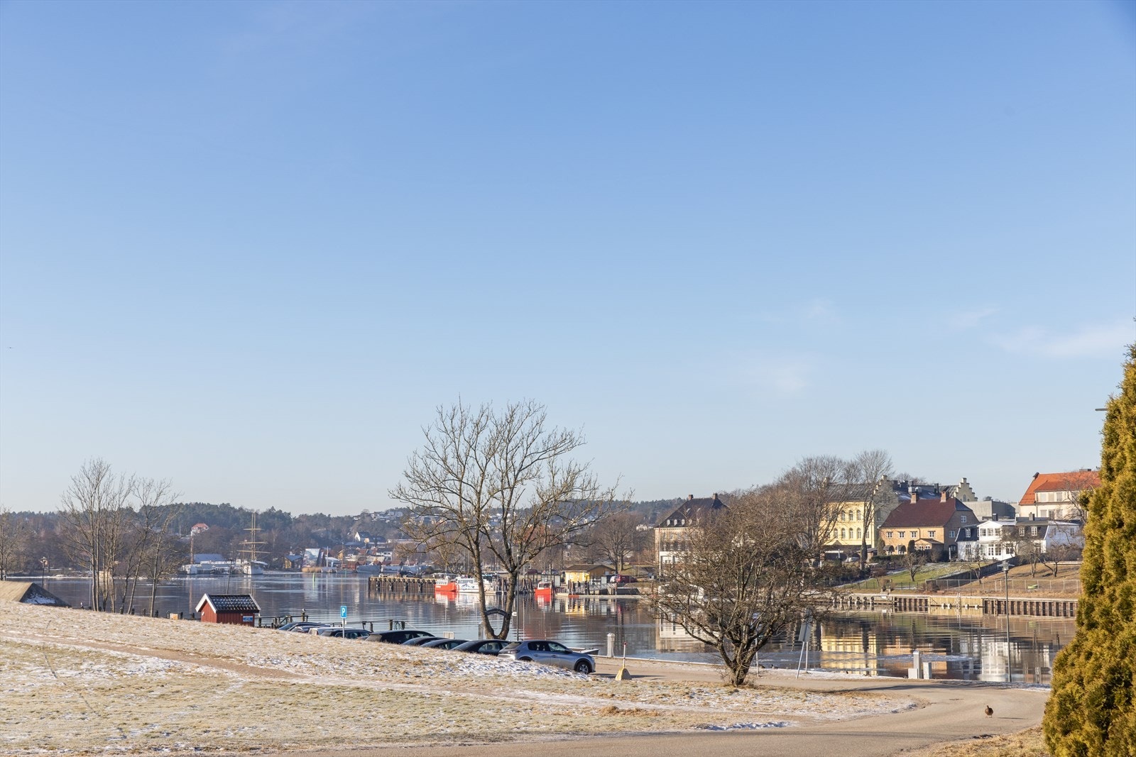 Gangavstand til idylliske Gamlebyen med gratis ferjeforbindelse til Fredrikstad sentrum. Galleribilde