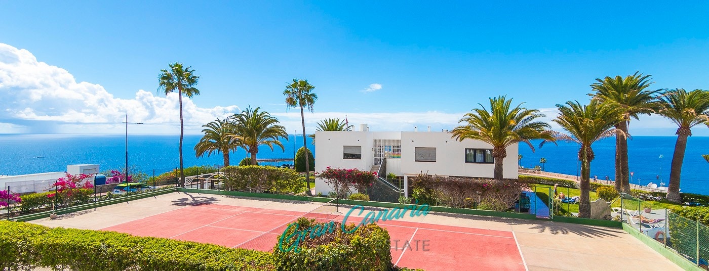 Utsikt fra villaen Galleribilde