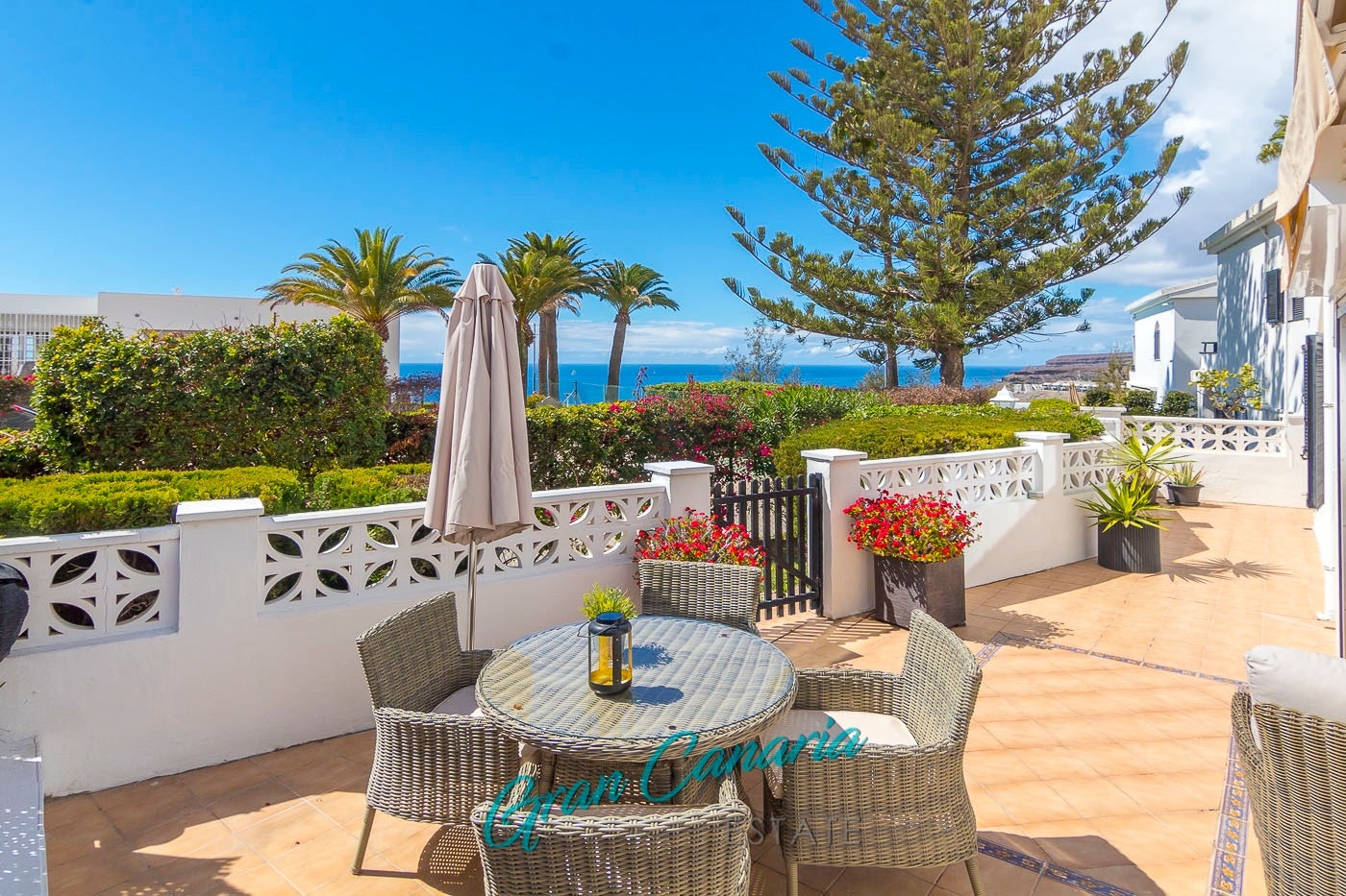 Nydelig utsikt fra uteområdene Galleribilde