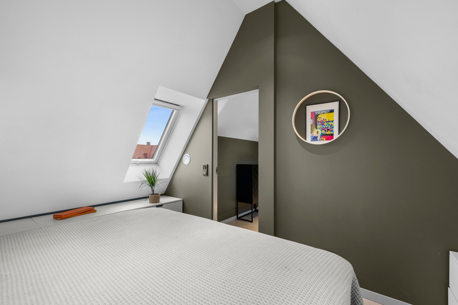 Soverom på mezaninen er bygget av eier (ikke godkjent for varig opphold) Galleribilde