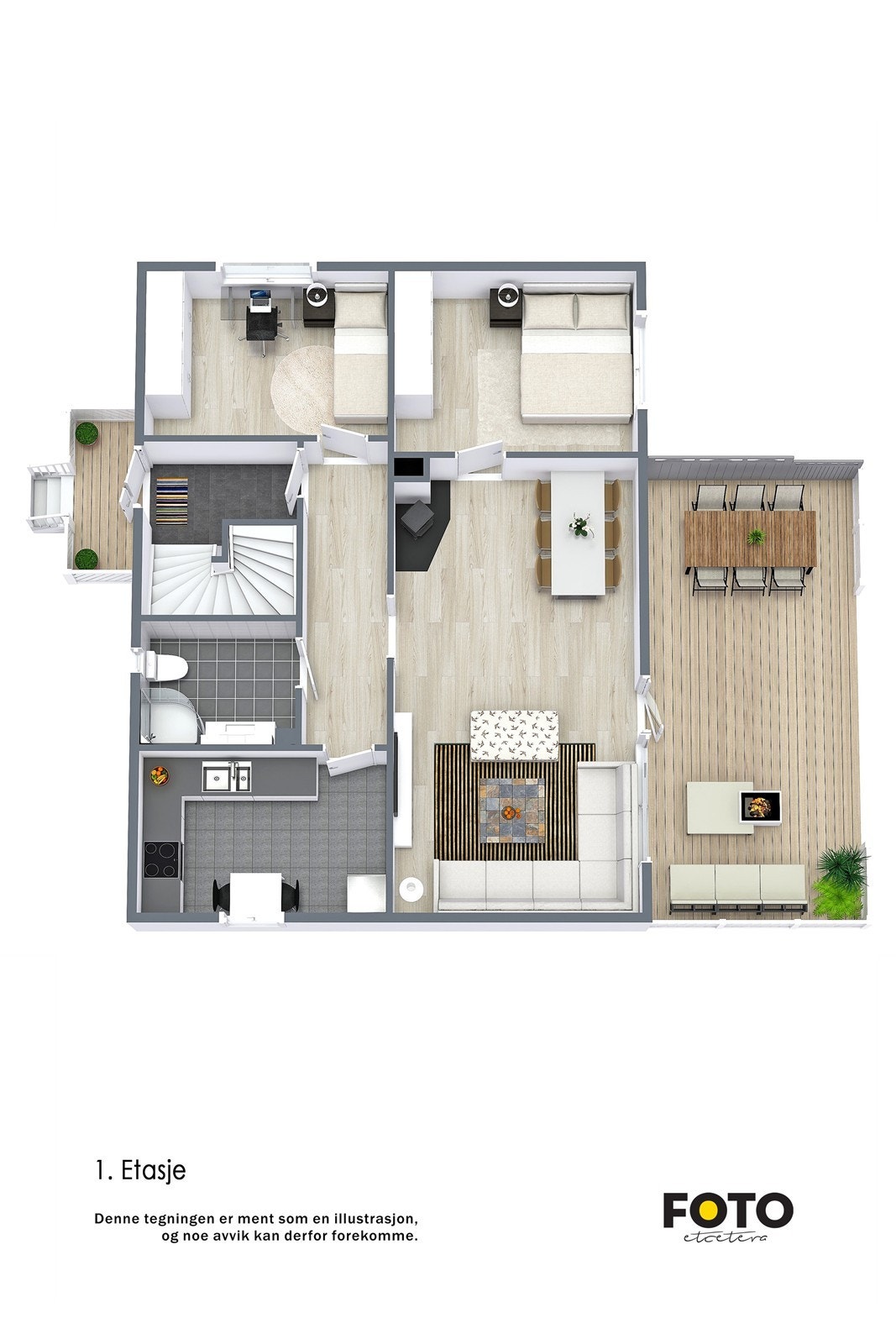 1. etasje Galleribilde