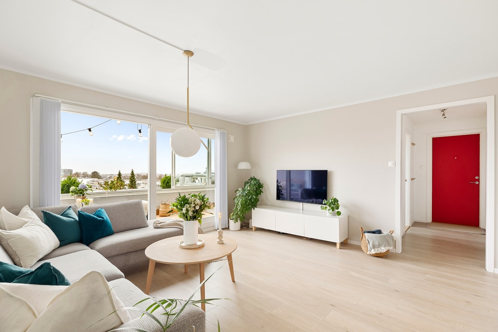 Stuen ble pusset opp i 2018 Galleribilde