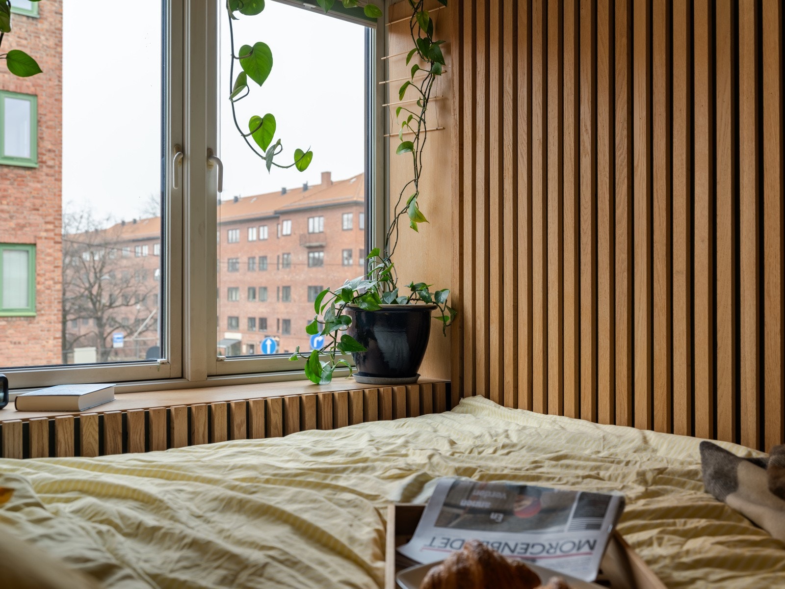 De fine vindusflatene slipper inn bra med lys, og karmene er dype. Galleribilde
