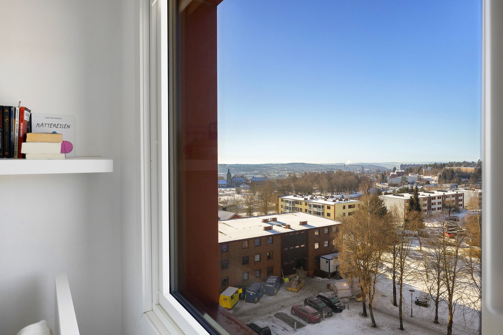 Utsikt fra soverommet. Galleribilde