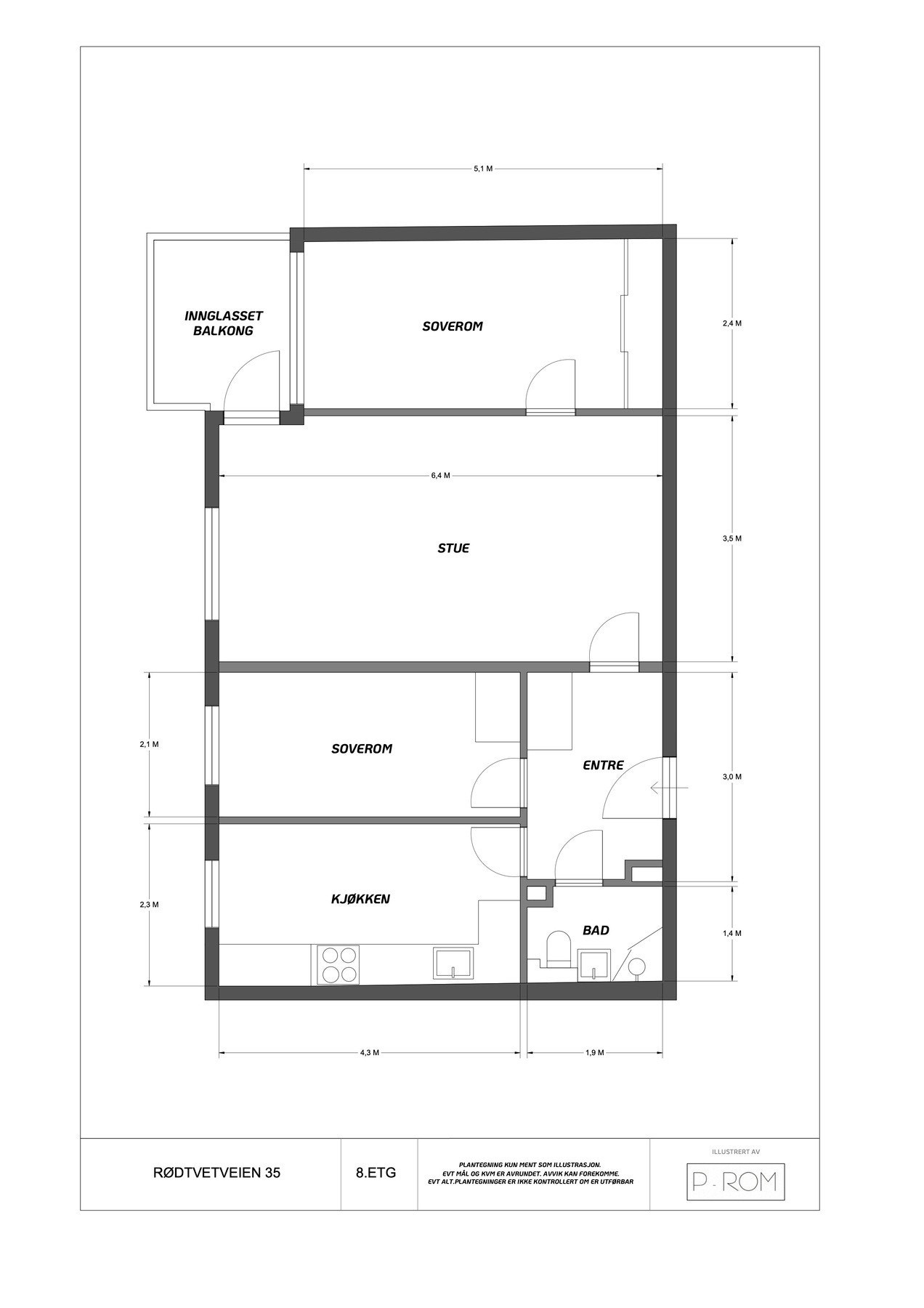 Plantegning. Galleribilde