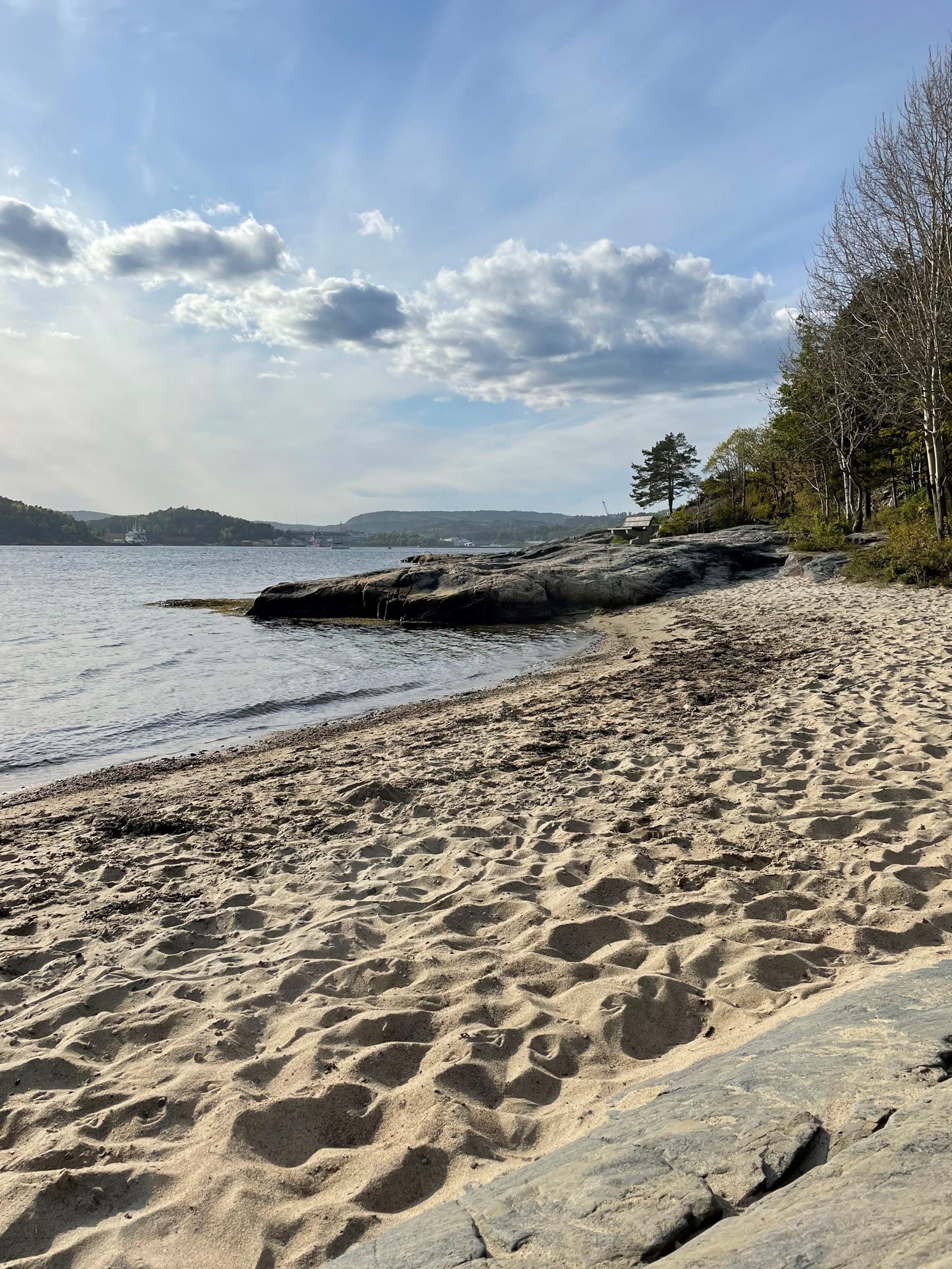 Gangavstand til strand Galleribilde