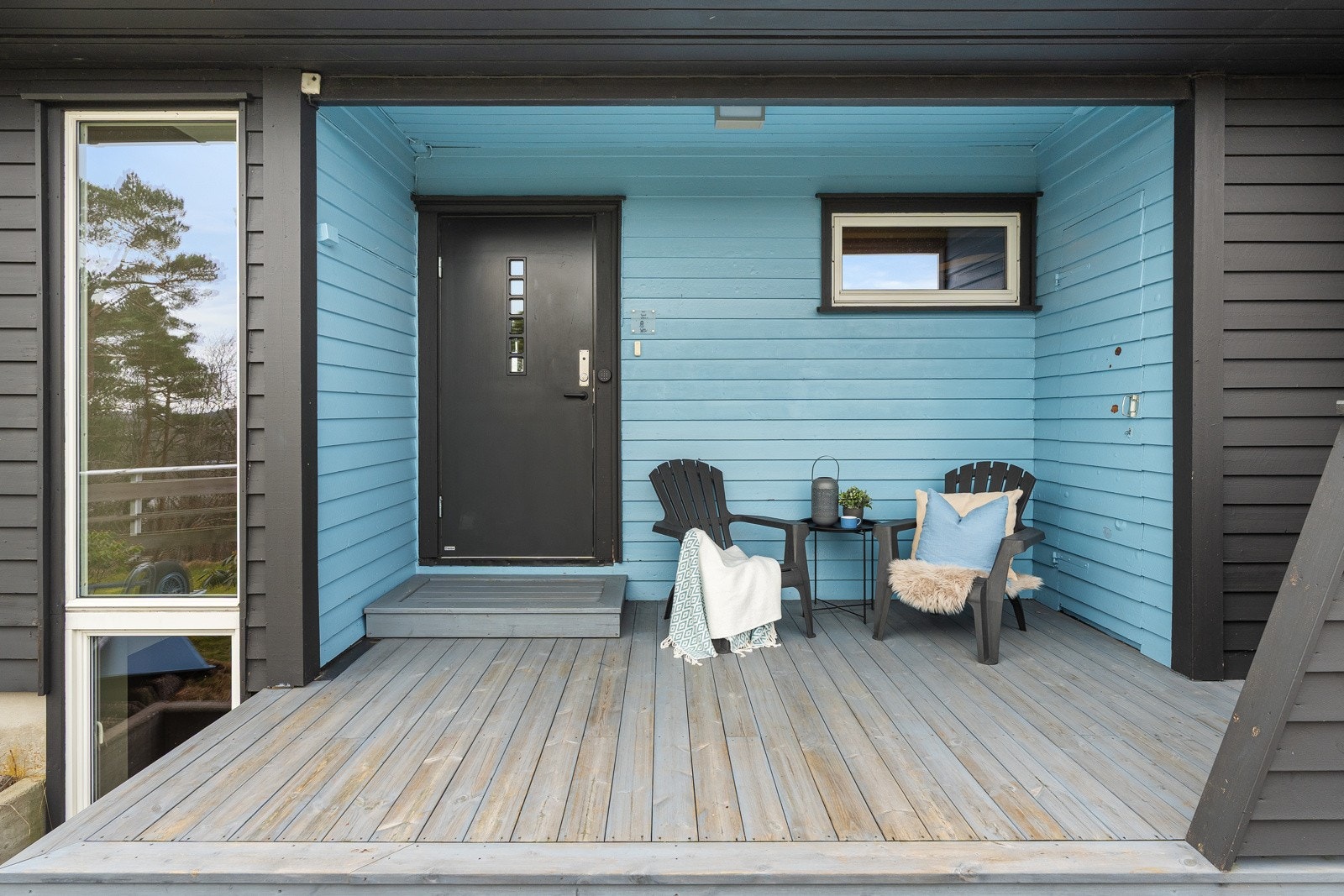 Her kan du nyte morgen-/formiddagssola Galleribilde