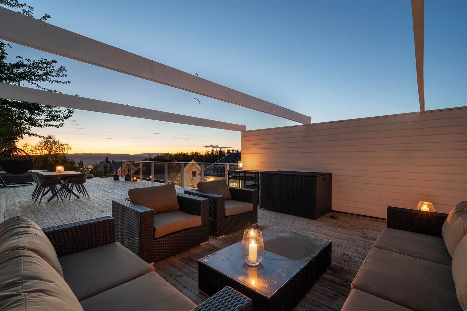 - En flott utsikt og lang solgang - Galleribilde