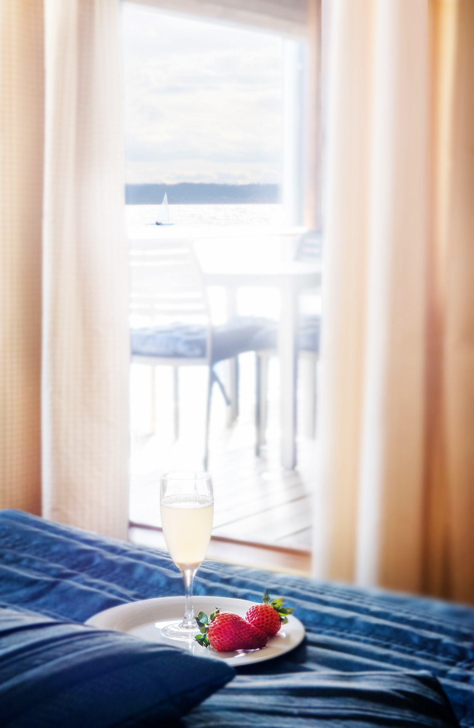 Deilig å våkne til bølgeskvulp. Galleribilde