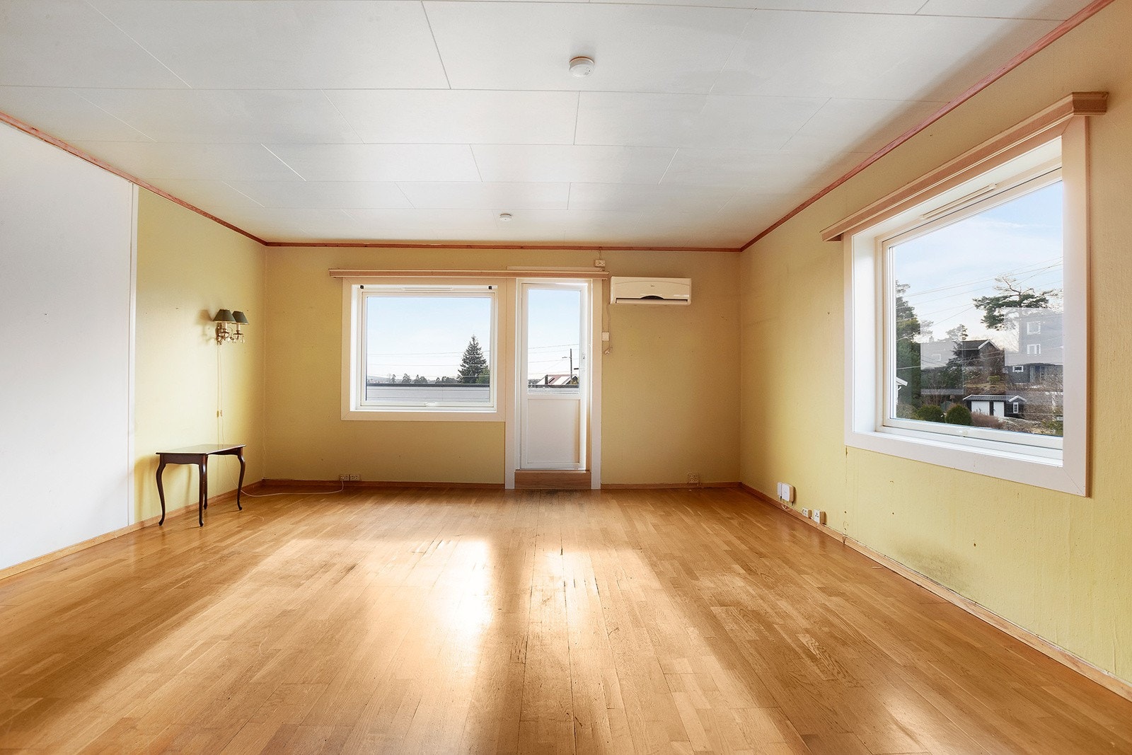 Stue med adkomst til sydvestvendt solrik terrasse Galleribilde