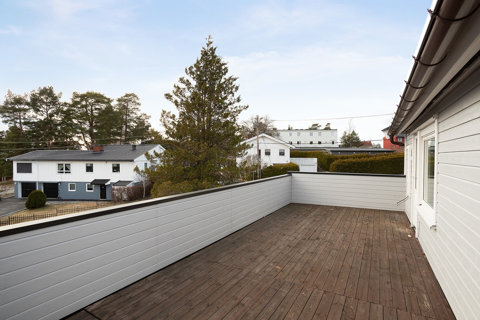 Sydvestvendt solrik terrasse på 29 kvm Galleribilde