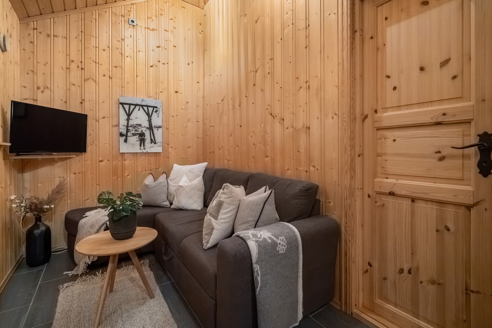 Koselig stue i annekset. Galleribilde