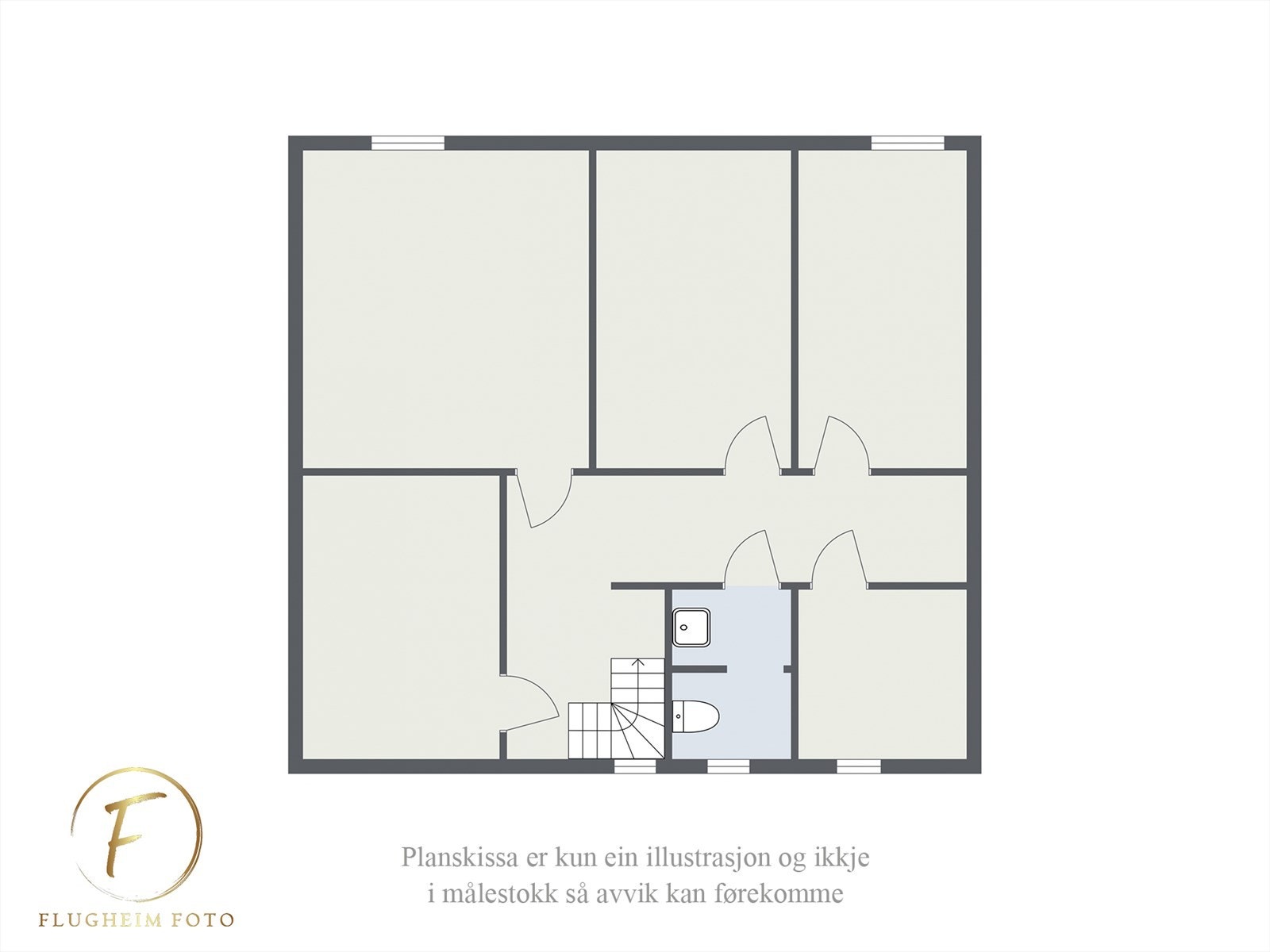 Planteikning - 3. Etasjen Galleribilde