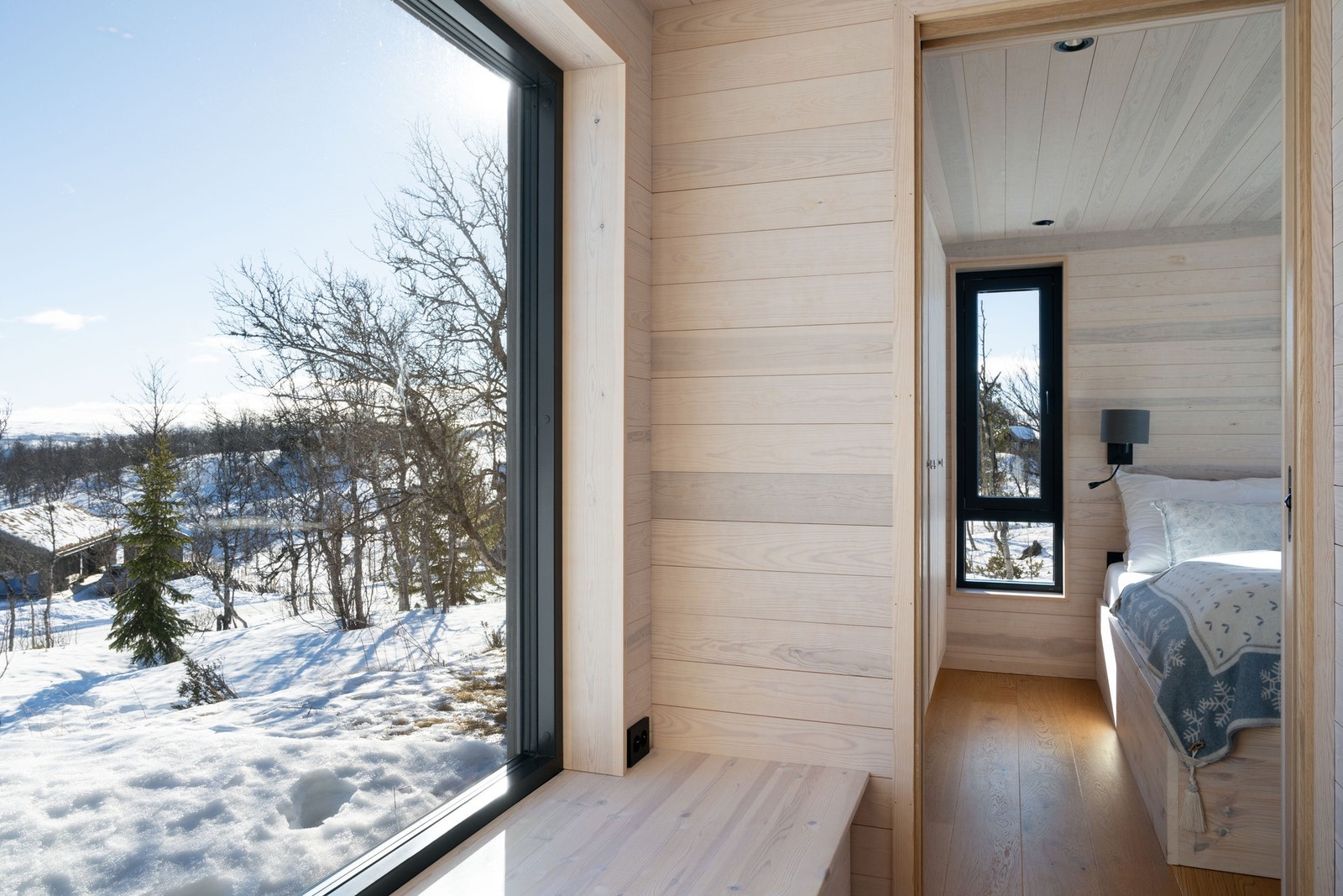 Helt unikt med 360 graders utsyn - alltid med følelsen av eksklusiv nærhet til terrenget Galleribilde