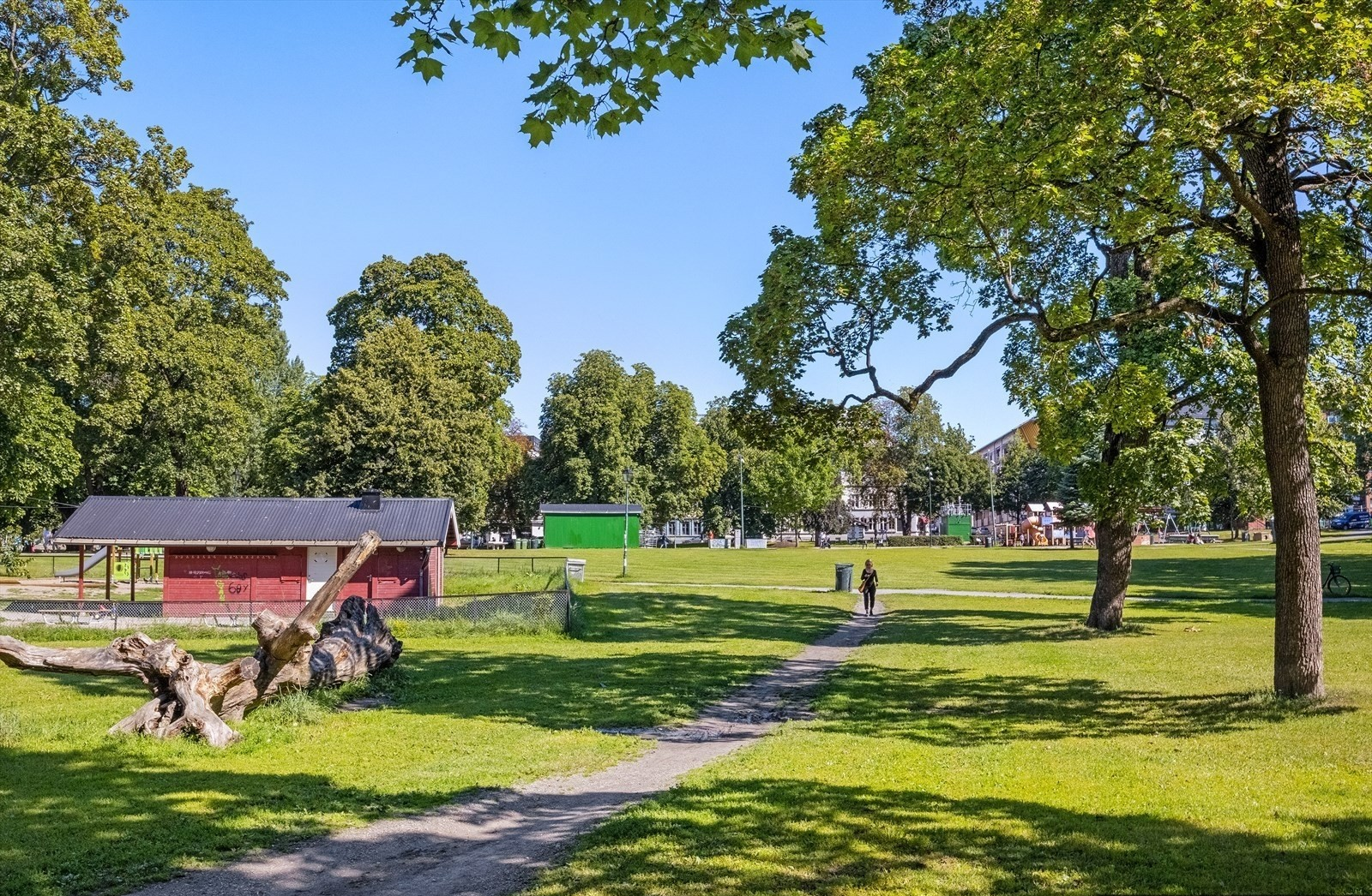 En kort spasertur unna ligger populære Sofienbergparken. Galleribilde