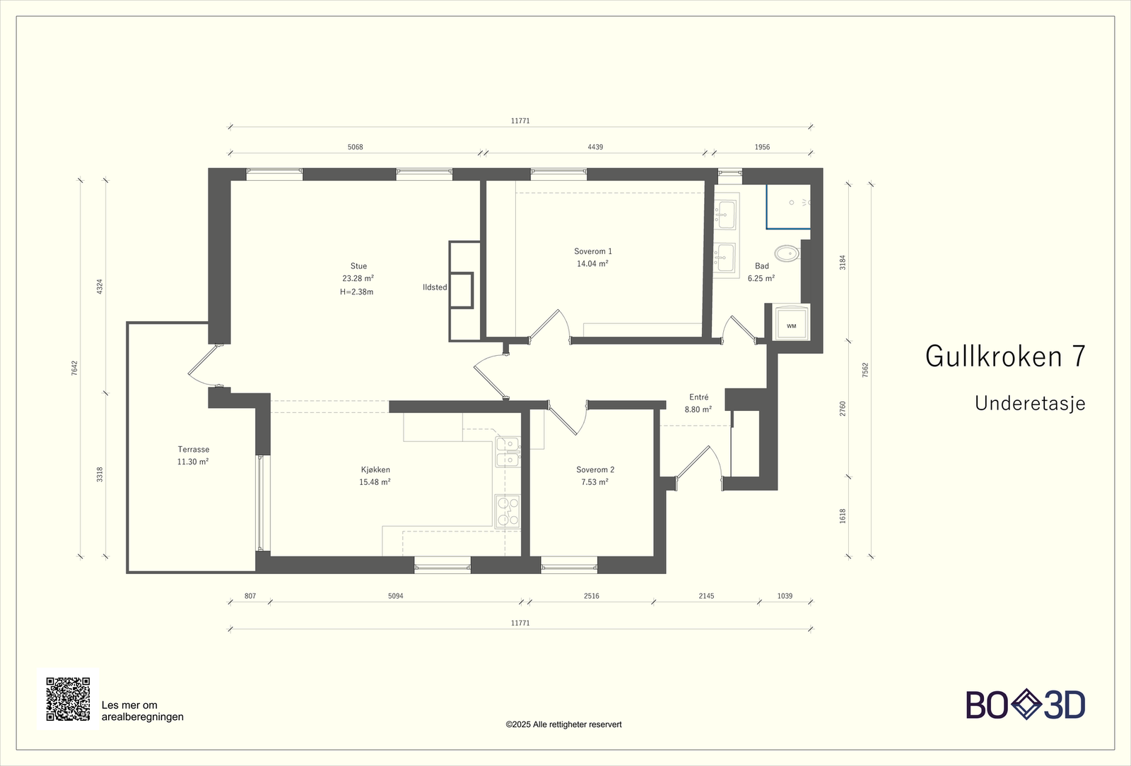 Plantegning. Galleribilde