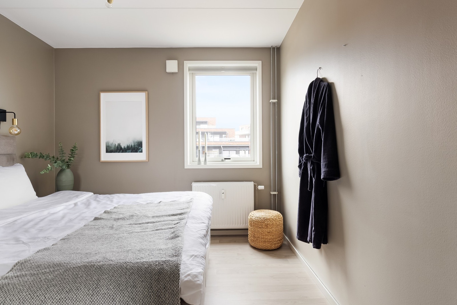 Soverommet vender ut mot rolige områder. Galleribilde