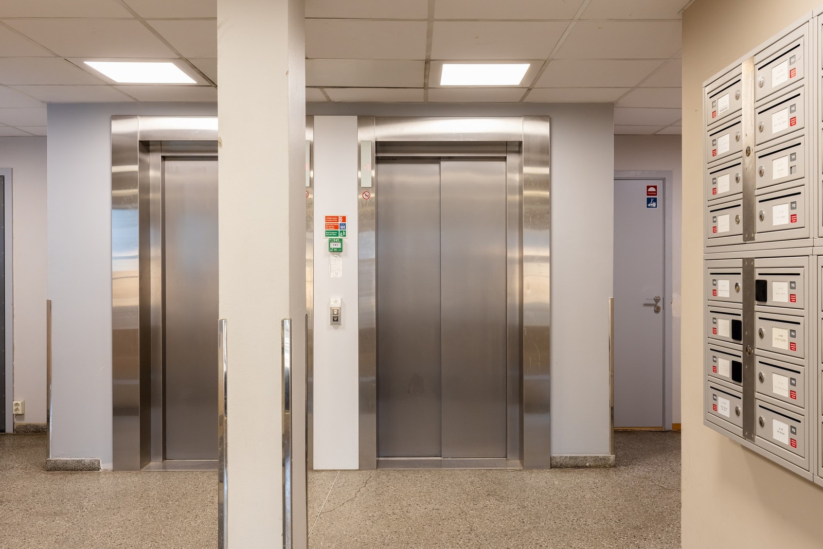 Det er enkel adkomst via heis. Galleribilde