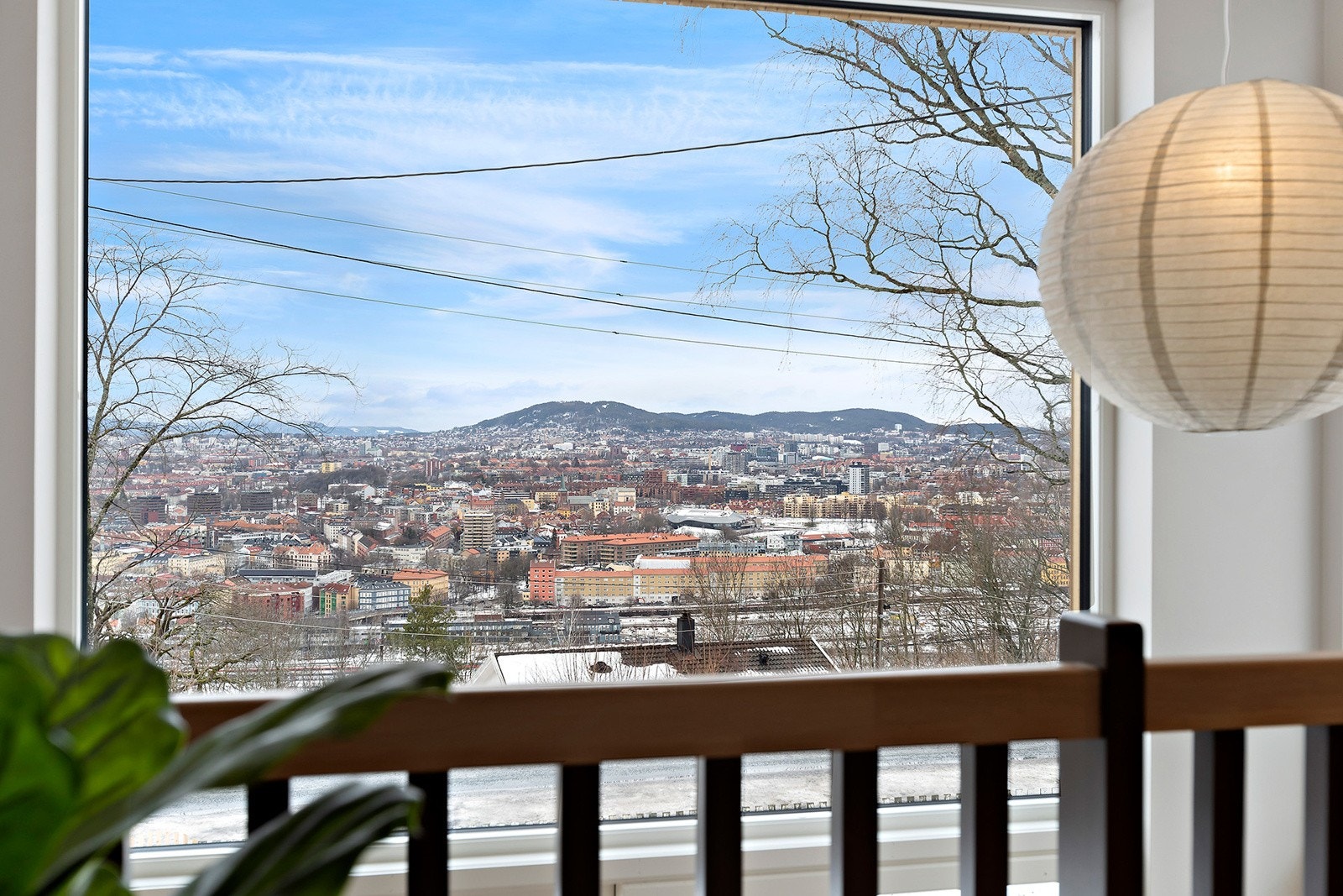 Fantastisk utsikt over "hele" Oslo. Galleribilde