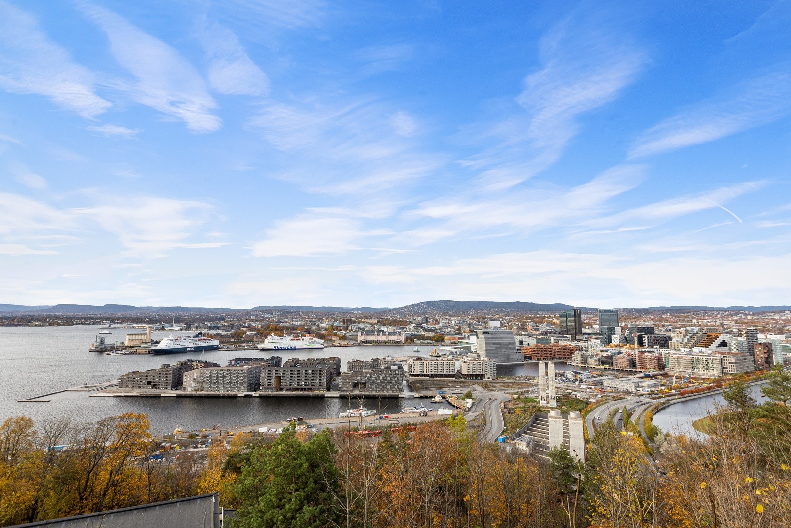 Kort vei til fine utsiktspunkter i Ekebergskogen. Galleribilde