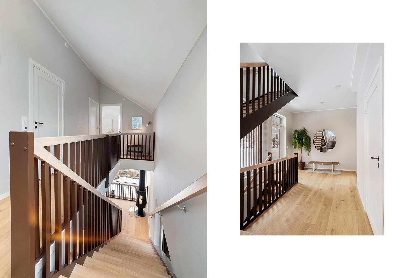 Entre og gang med garderobemuligheter. Galleribilde