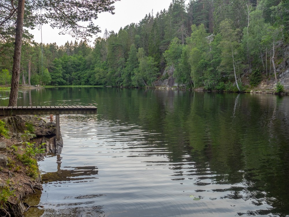 Kort vei til idylliske Bånntjern Galleribilde