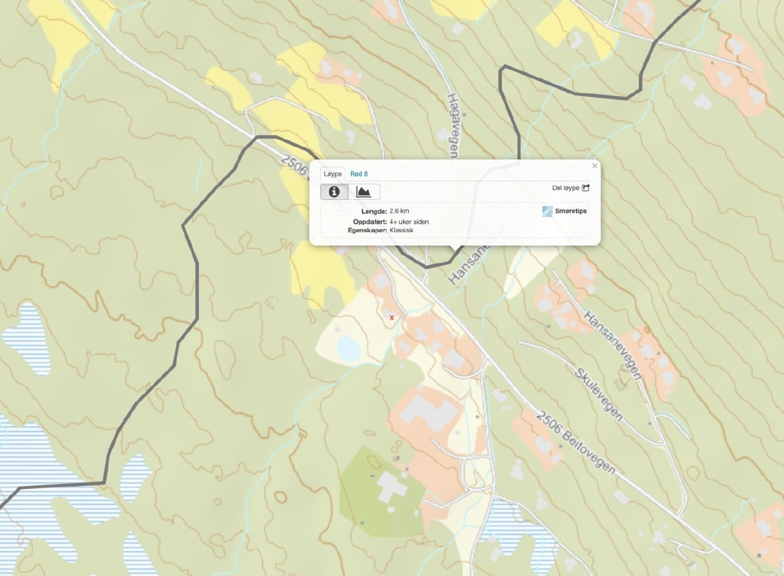 Bra tilgang på skiløyper. Galleribilde