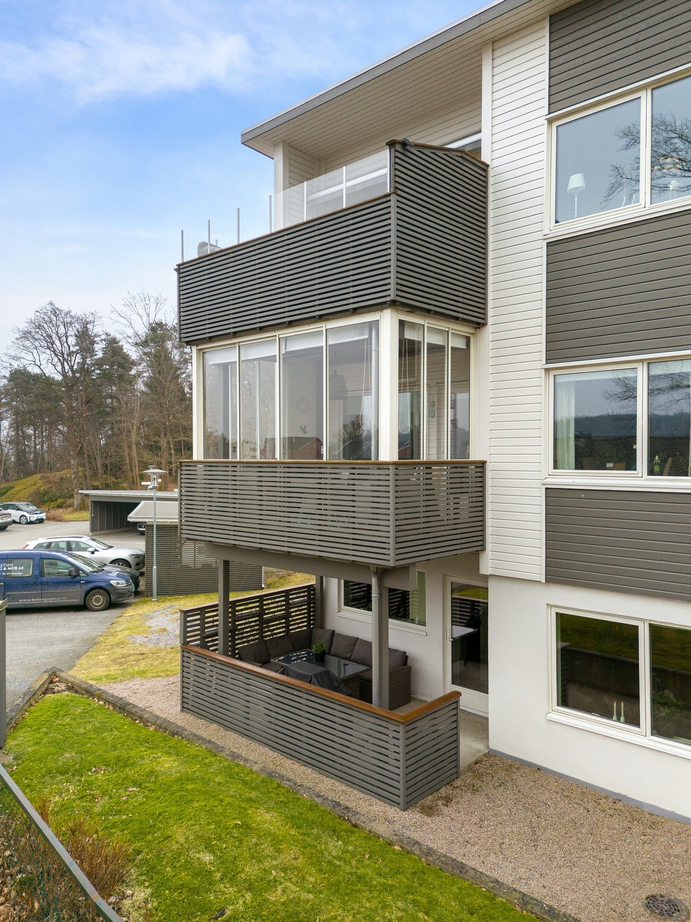 Det er felles tomt for sameiet. Galleribilde