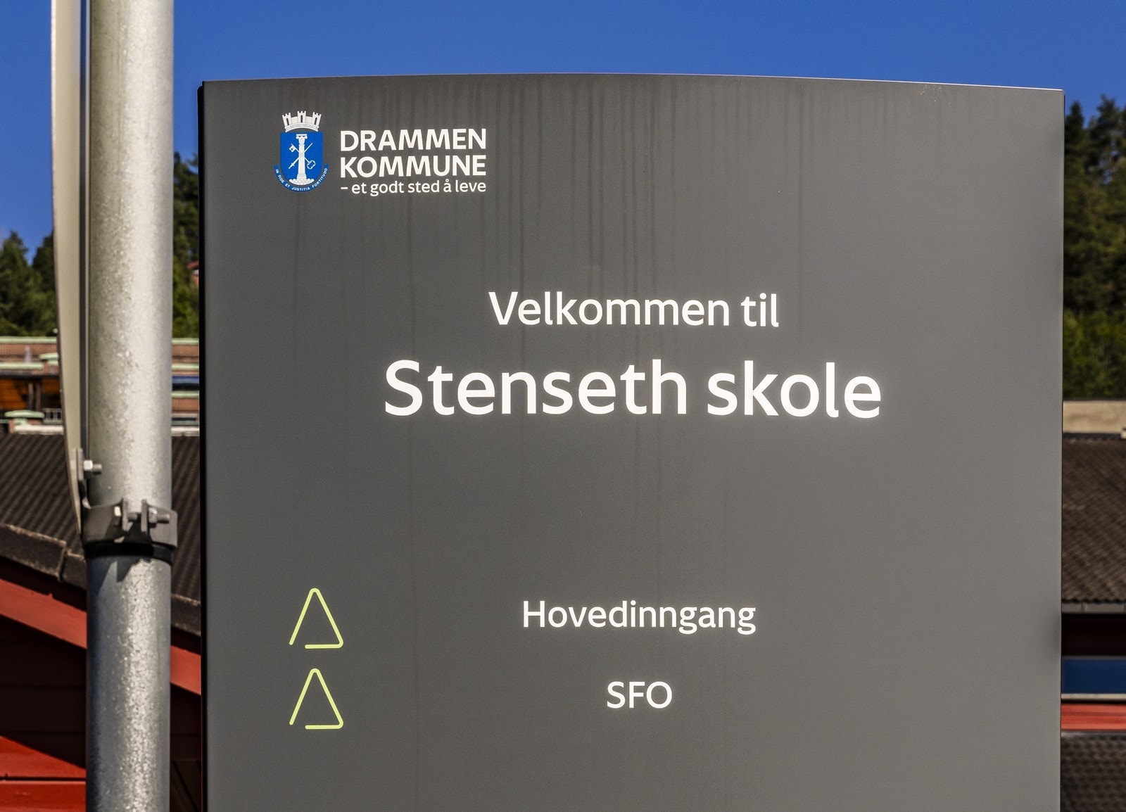 Gangavstand til Stenseth skole Galleribilde